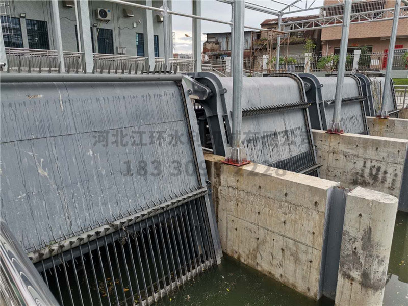 佛山回转式清污机调试验收